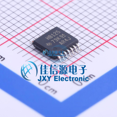 缓冲器/驱动器    SN74AHCT125PWR  TI(德州仪器)  TSSOP-14