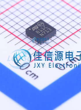触摸芯片      STMPE811QTR  ST(意法半导体)  QFN-16-EP