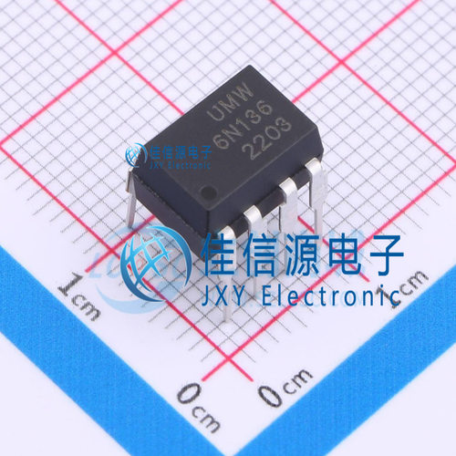 光耦 6N136M UMW(友台半导体) DIP-8 全新原装