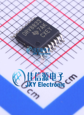 电机驱动芯片    DRV8833PWPR  TI()  HTSSOP-16