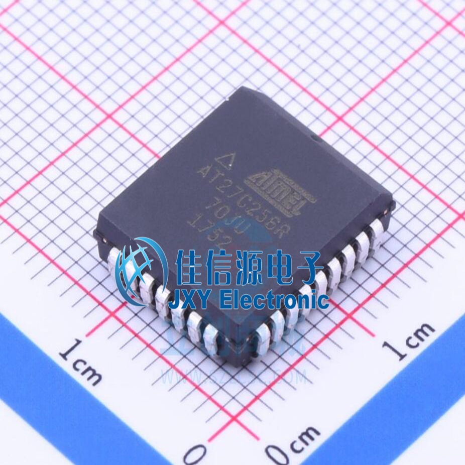 AT27C256R-70JU  MICROCHIP(美国微芯)  PLCC-32