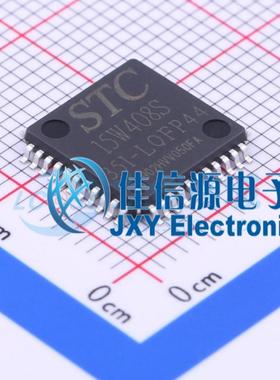 8KB单片机 STC15W408S-35I-LQFP44 STC LQFP-44(10x10) 51系列