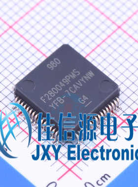 单片机  F280049PMS  TI(德州仪器)   LQFP-64