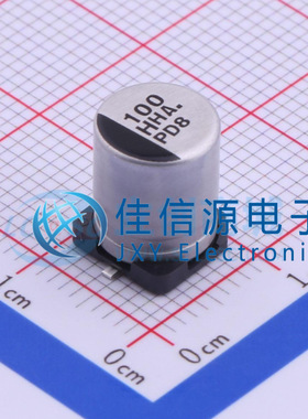 电解电容 EEEHAH101UAP PANASONIC(松下) 8x10.2 100uF 50V ±20%
