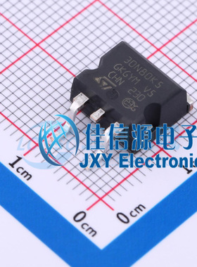 场效应管(MOSFET)       STB30N80K5  ST(意法半导体)  SMD