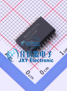缓冲器/驱动器    CD74HC244M  TI(德州仪器)  SOIC-20