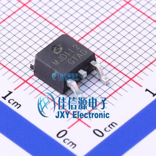 达林顿管    MJD112  CJ(江苏长电/长晶)  TO-252-2(DPAK)