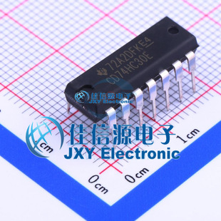 逻辑门     CD74HC30E  TI()  DIP-14
