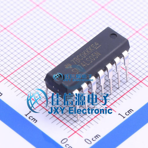 反相器     SN74LS05N  TI()  PDIP-14