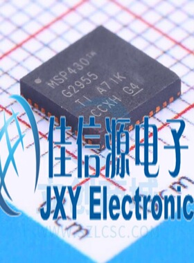 56KB单片机 MSP430G2955IRHA40R TI VQFN-40-EP(6x6) 全新MSP430