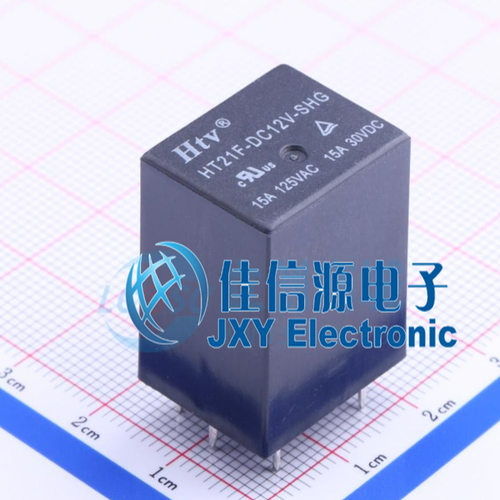 功率继电器       HT21F-DC12V-SHG  HTV(博粤)
