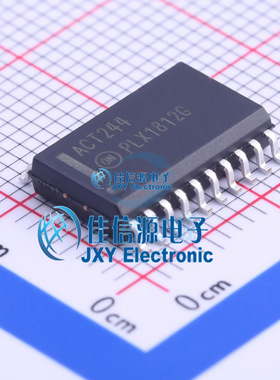 缓冲器/驱动器    MC74ACT244DWR2G  onsemi(安森美)  SOIC-20