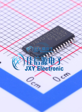 线性稳压器(LDO)   TPS767D301MPWPREP  TI()  HTSSOP-28