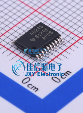 缓冲器/驱动器    SN74ACT245PWR  TI(德州仪器)  TSSOP-20