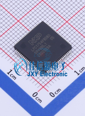 128KB单片机 LPC1754FBD80K NXP(恩智浦) LQFP-80(12x12) ARM-M3