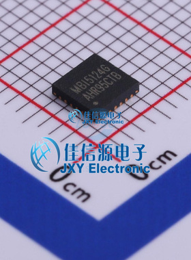 LED显示驱动      MBI5124GFN-B  MBI(台湾聚积)  QFN-24L