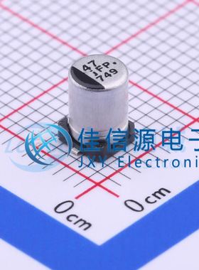 松下贴片电解电容 EEEFPJ470UAR 4x5.8 47uF ±20% 6.3V 全新