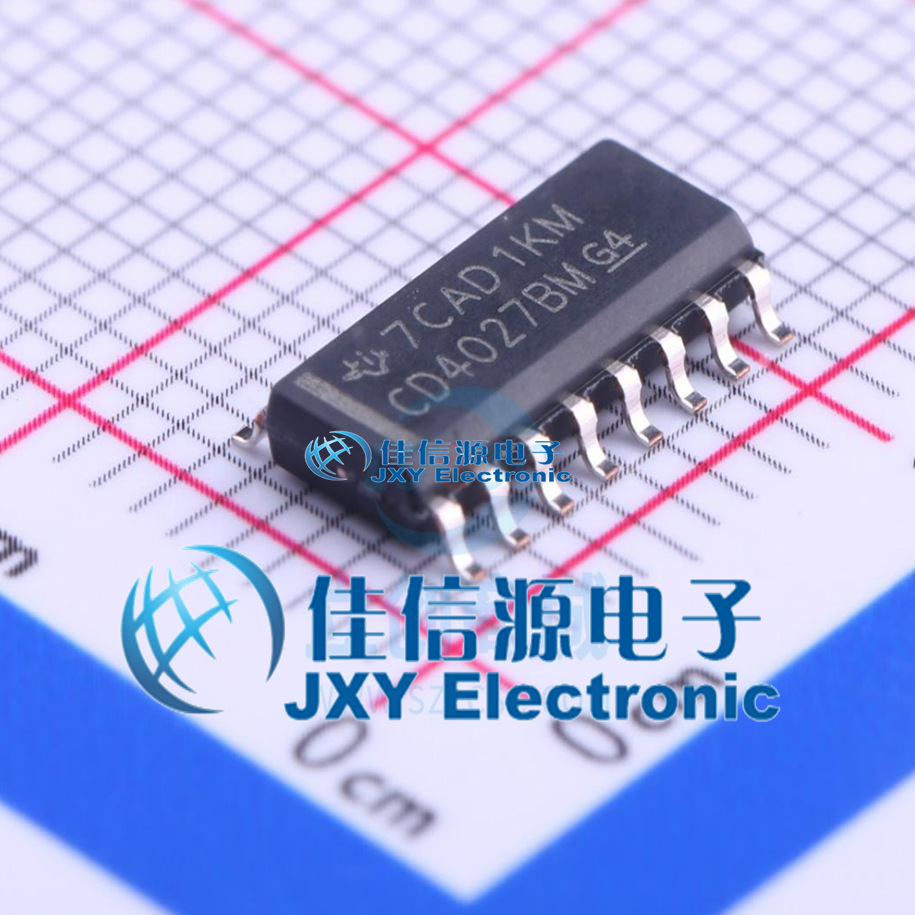 触发器     CD4027BM96  TI(德州仪器)  SOIC-16