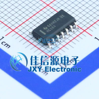 寄存器   SN74HC164DR  TI()  SOIC-14
