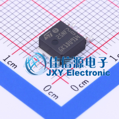 场效应管(MOSFET)    STD25NF20  ST(意法半导体)  TO-252-3