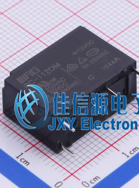 功率继电器       RC-112DM   WRG(旺荣集团)   12V  10A