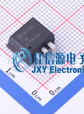 场效应管(MOSFET)     FDB075N15A-F085  onsemi(安森美)  D2PAK