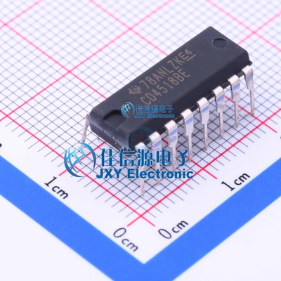 计数器/分频器     CD4518BE  TI()  DIP-16