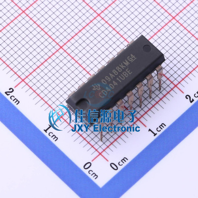缓冲器/驱动器    CD4041UBE  TI(德州仪器)  PDIP-14