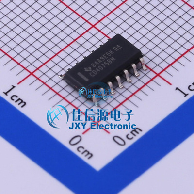 逻辑门     CD4075BM96  TI()   SOIC-14