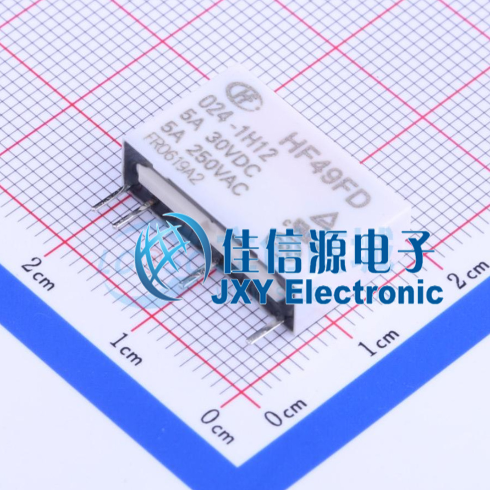 功率继电器      HF49FD/024-1H12   HF(宏发)