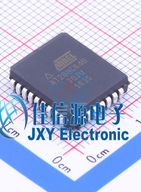 AT28HC64B-70JU  MICROCHIP(美国微芯)  PLCC-32