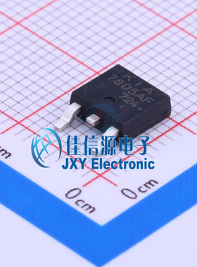 线性稳压器(LDO) KIA7805AF-RTH/P KEC DPAK 固定输出5V 1A 全新