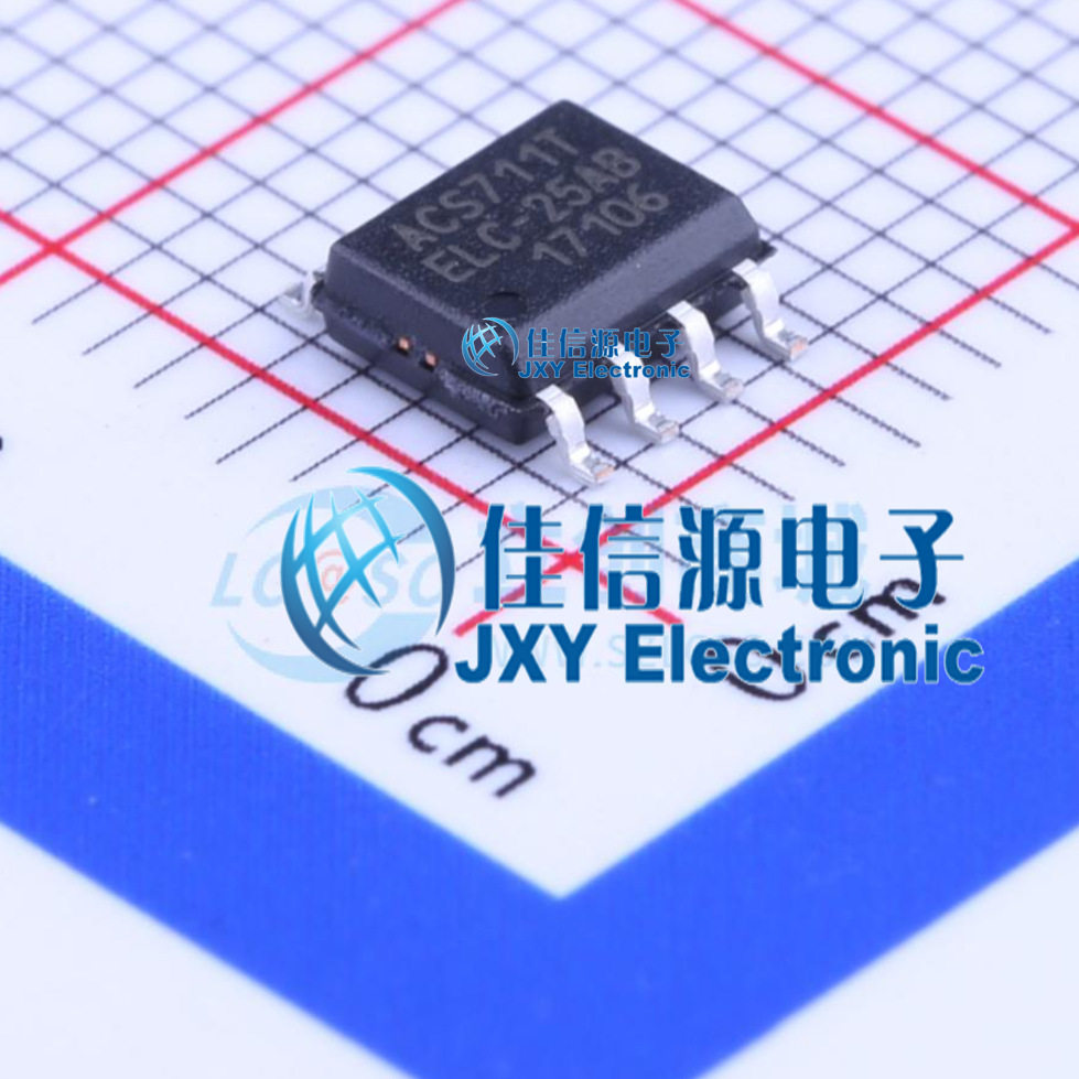电流传感器   ACS711ELCTR-25AB-T  ALLEGRO(美国埃戈罗)  SOIC-8