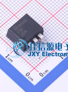 场效应管(MOSFET)    FDB2614  onsemi(安森美)  D2PAK