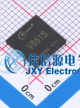 单片机 V851s 全志 QFN-88 AI视觉人工智能0.5T NPU主控芯片ic