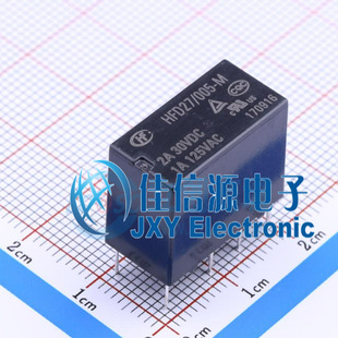 信号继电器      HFD27/005-M   HF(宏发)