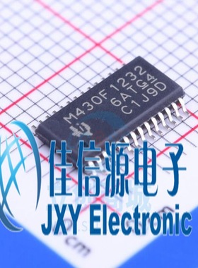 8KB单片机 MSP430F1232IPWR TI TSSOP-28 全新MSP430 8MHz MCU