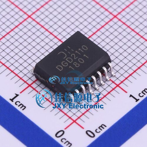 栅极驱动IC   DGD2110S16-13  DIODES(美台)  SO-16 - 封面