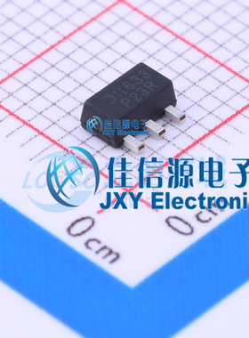 三极管(BJT)  2DB1188R-13  DIODES(美台)   SOT-89-3