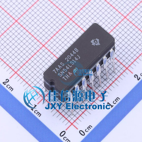 反相器     SN54LS14J  TI()  CDIP-14