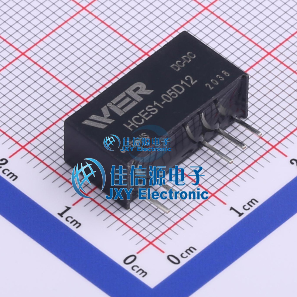 电源模块    HCES1-05D12  WIER(微尔)  持续短路保护、自恢复