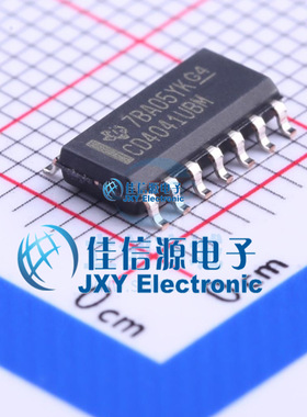 缓冲器/驱动器    CD4041UBM96  TI(德州仪器)  SOIC14