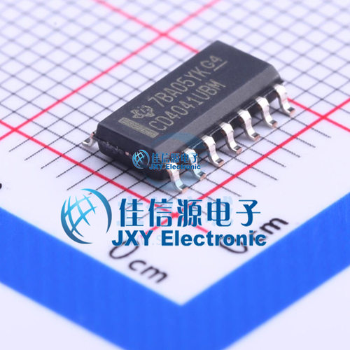 缓冲器/驱动器    CD4041UBM96  TI(德州仪器)  SOIC14