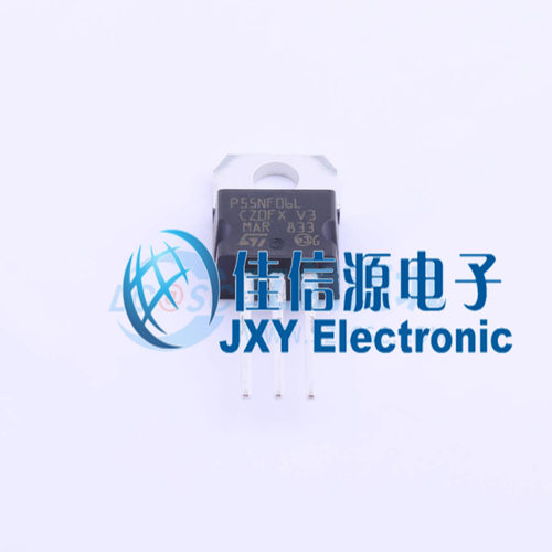 场效应管(MOSFET)    STP55NF06L  ST(意法半导体)  TO-220