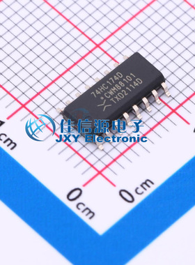 触发器     74HC174D,653  Nexperia(安世)  SO-16