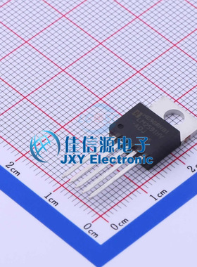 DC-DC电源芯片  LM2591HVT-ADJ  HGSEMI(华冠)  TO-220-5