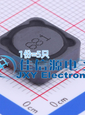 奇力新功率电感 SCDS124T-681M-N SMD 680uH ±20%（5只）