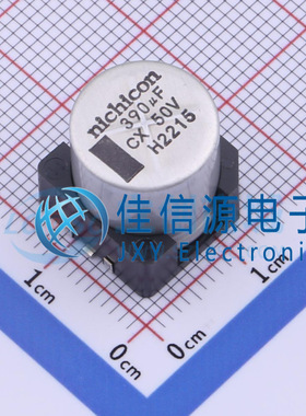 尼吉康电解电容 UCX1H391MNS1MS 12.5x14 390uF ±20% 50V