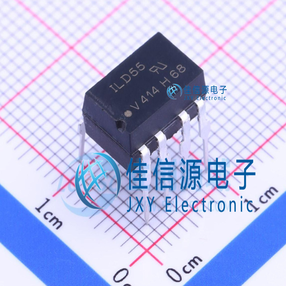 光耦 ILD55  VISHAY(威世) DIP-8 5.3kV 全新原装