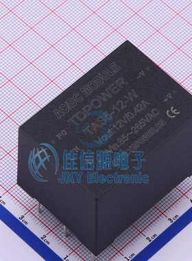 电源模块    TAS5-12-W  TDPOWER(电源)  插件